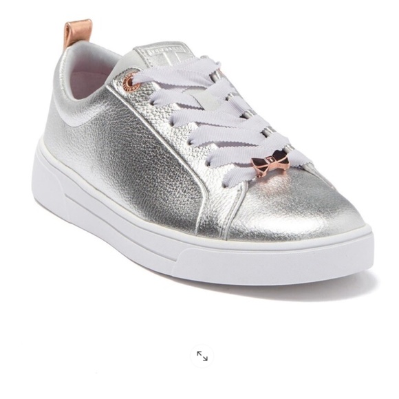 Nib 6 Ted Baker Gielli Metallic Leather 